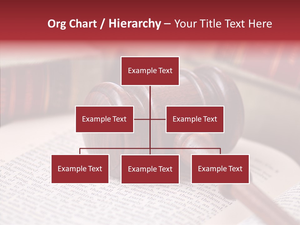 Firm Wooden Books PowerPoint Template