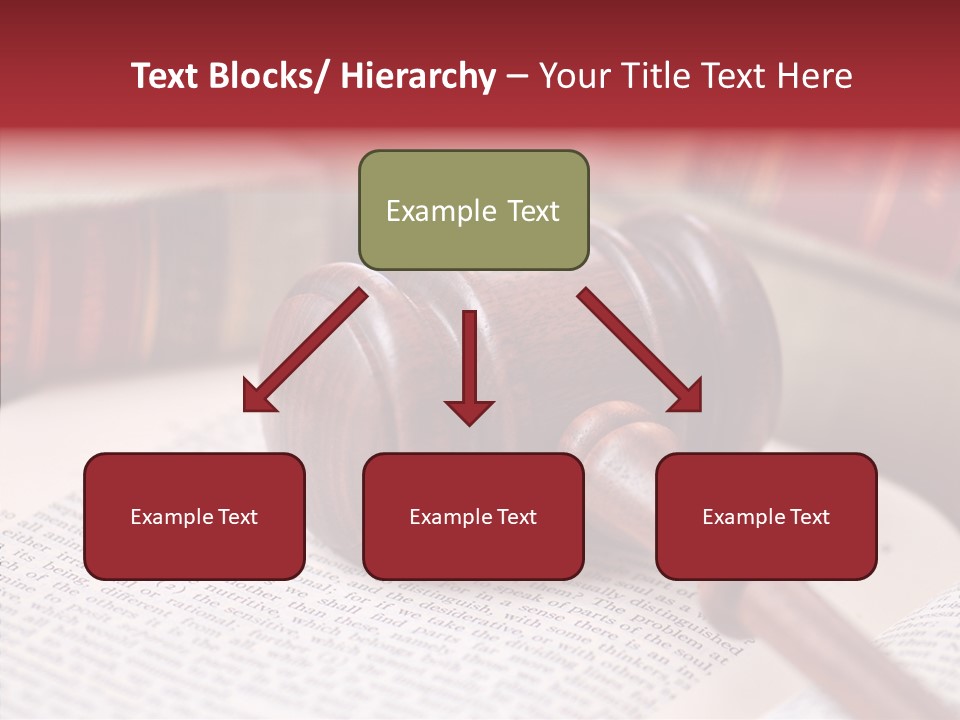 Firm Wooden Books PowerPoint Template