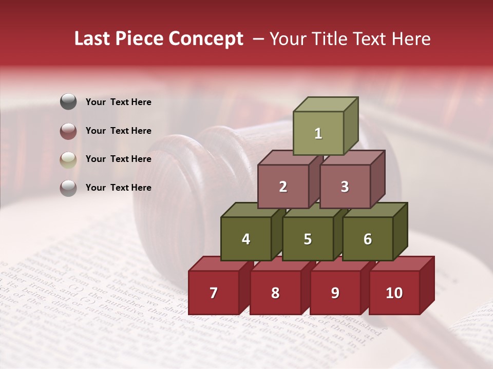 Firm Wooden Books PowerPoint Template