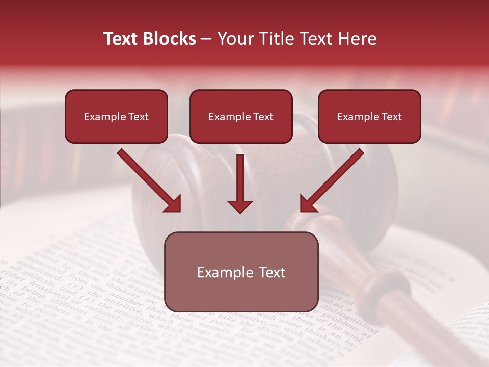 Firm Wooden Books PowerPoint Template