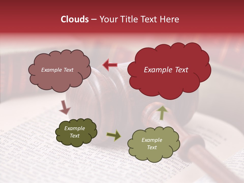 Firm Wooden Books PowerPoint Template