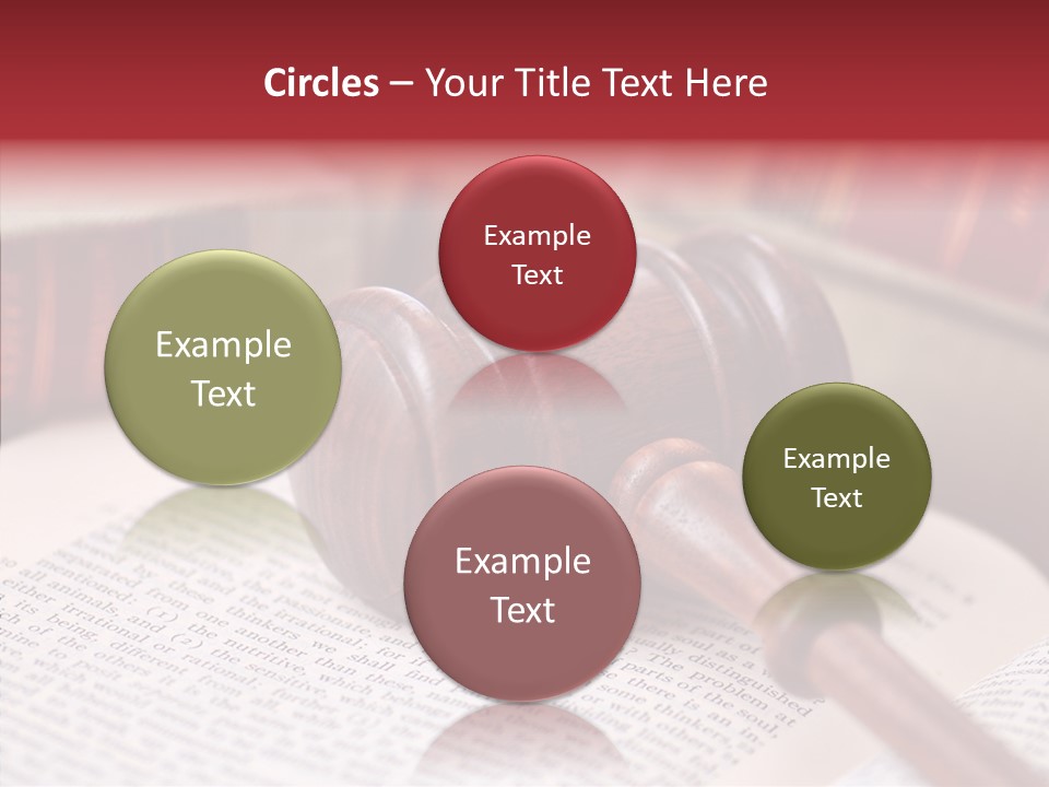 Firm Wooden Books PowerPoint Template