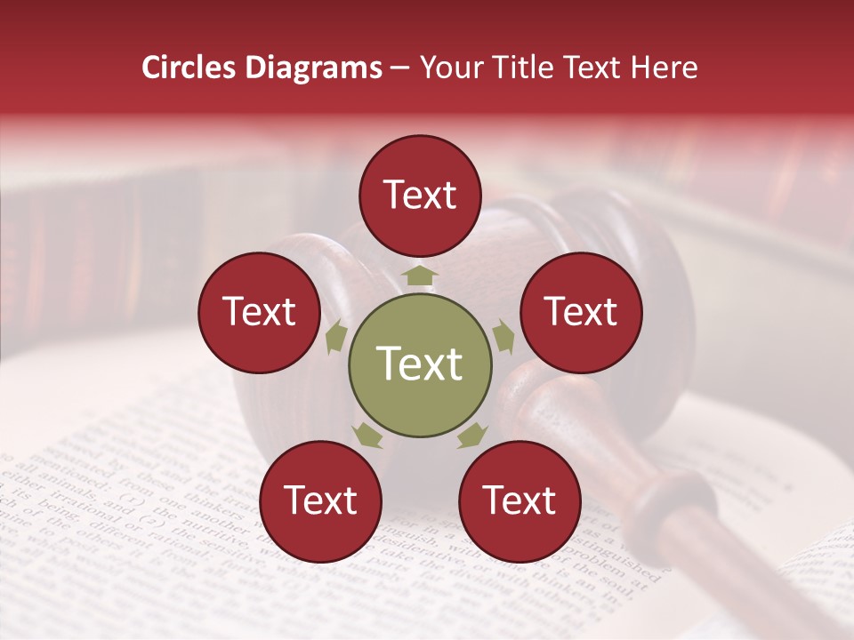 Firm Wooden Books PowerPoint Template