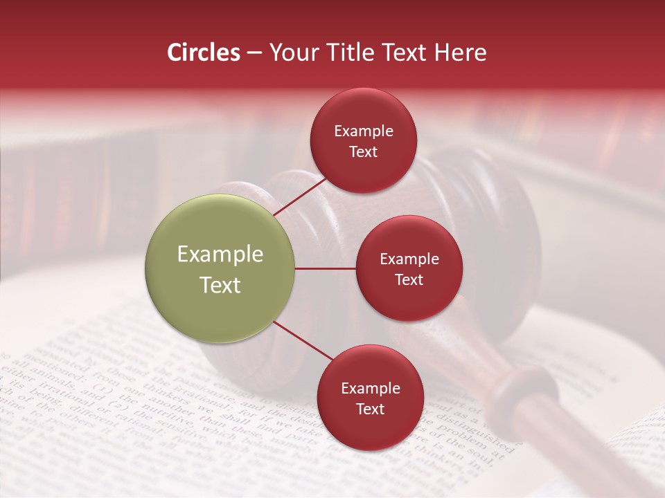 Firm Wooden Books PowerPoint Template