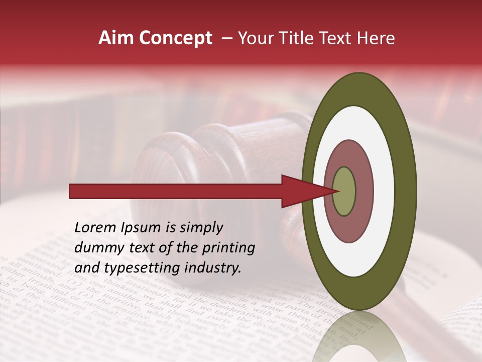 Firm Wooden Books PowerPoint Template