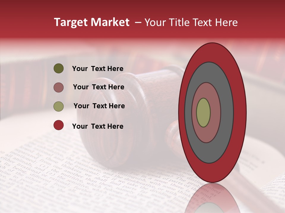 Firm Wooden Books PowerPoint Template