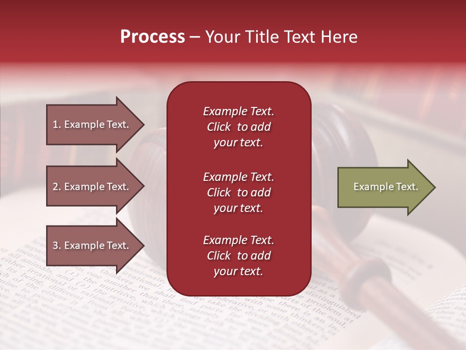 Firm Wooden Books PowerPoint Template