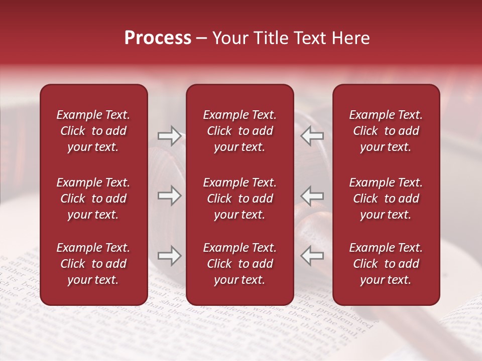 Firm Wooden Books PowerPoint Template