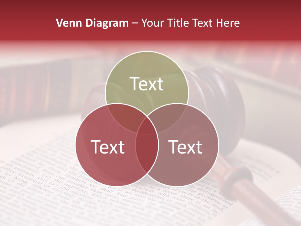 Firm Wooden Books PowerPoint Template