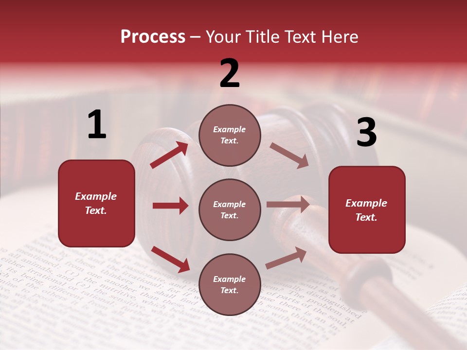 Firm Wooden Books PowerPoint Template