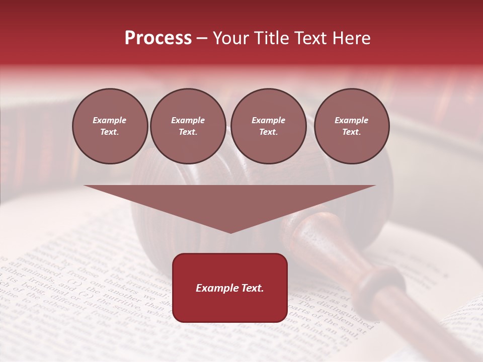 Firm Wooden Books PowerPoint Template