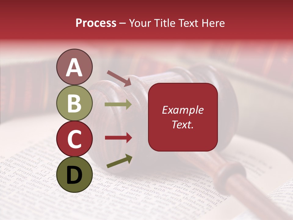 Firm Wooden Books PowerPoint Template