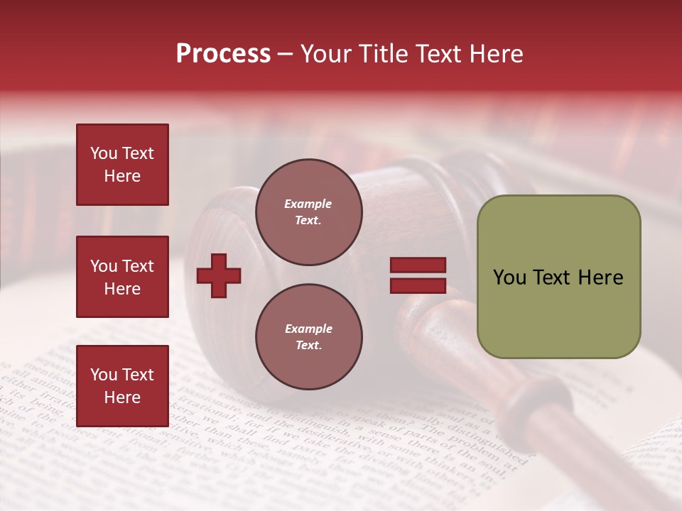 Firm Wooden Books PowerPoint Template