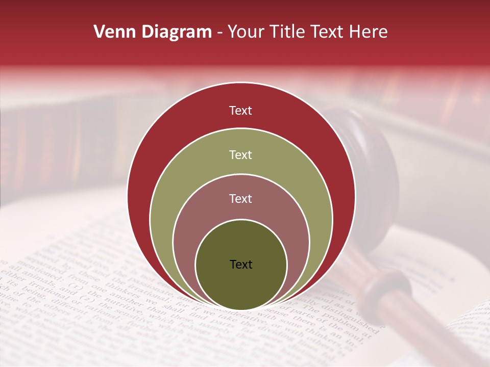 Firm Wooden Books PowerPoint Template