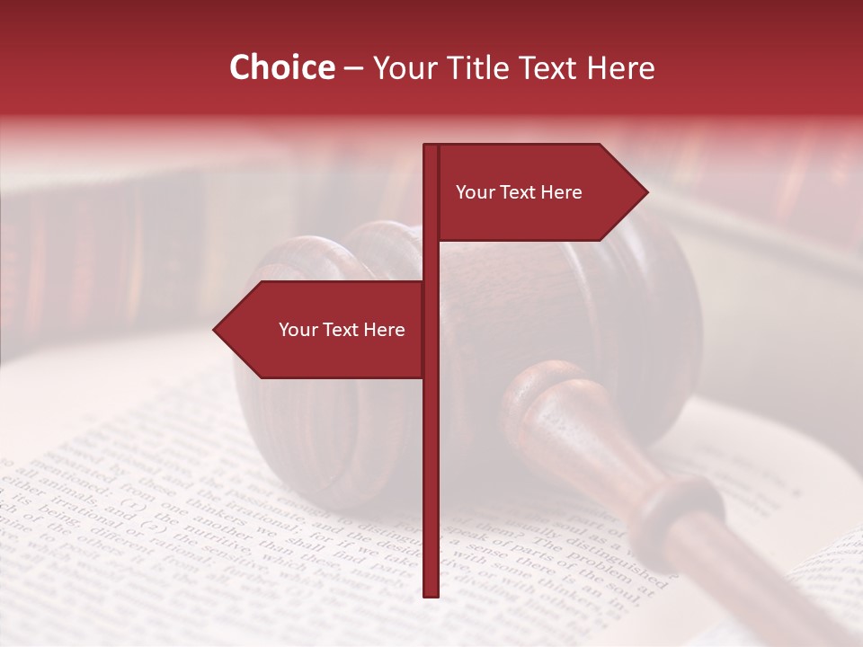 Firm Wooden Books PowerPoint Template