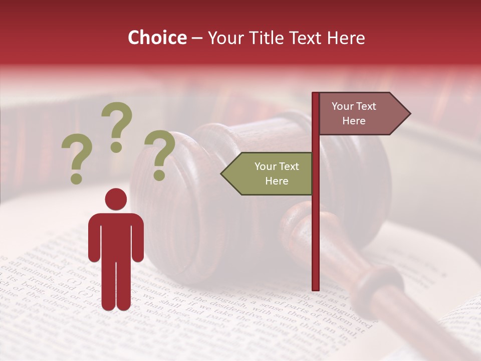 Firm Wooden Books PowerPoint Template