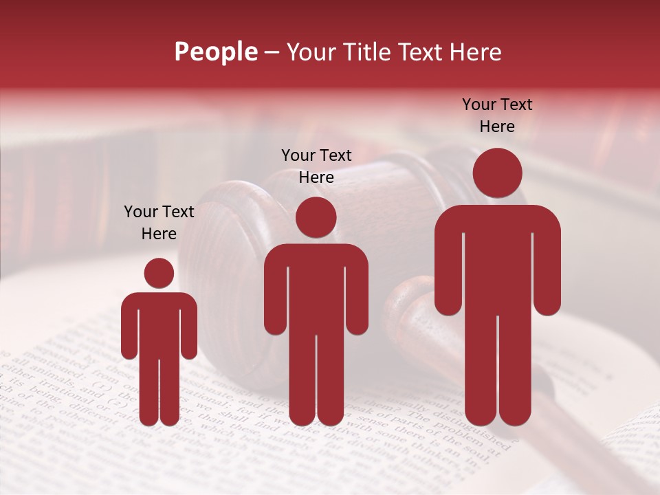 Firm Wooden Books PowerPoint Template