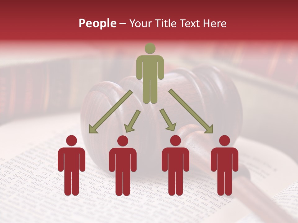 Firm Wooden Books PowerPoint Template