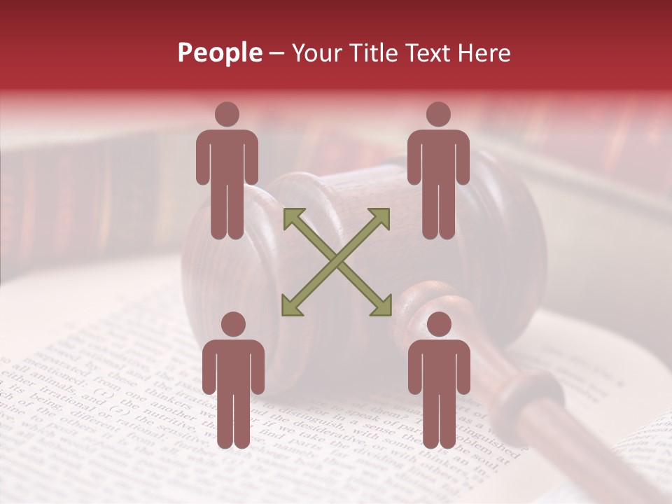 Firm Wooden Books PowerPoint Template