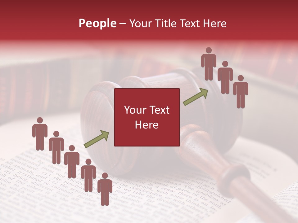 Firm Wooden Books PowerPoint Template