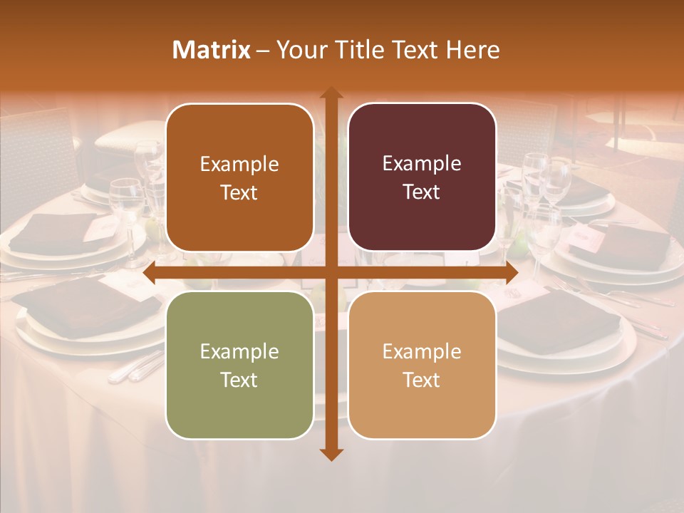 Bouquet Wedding China PowerPoint Template