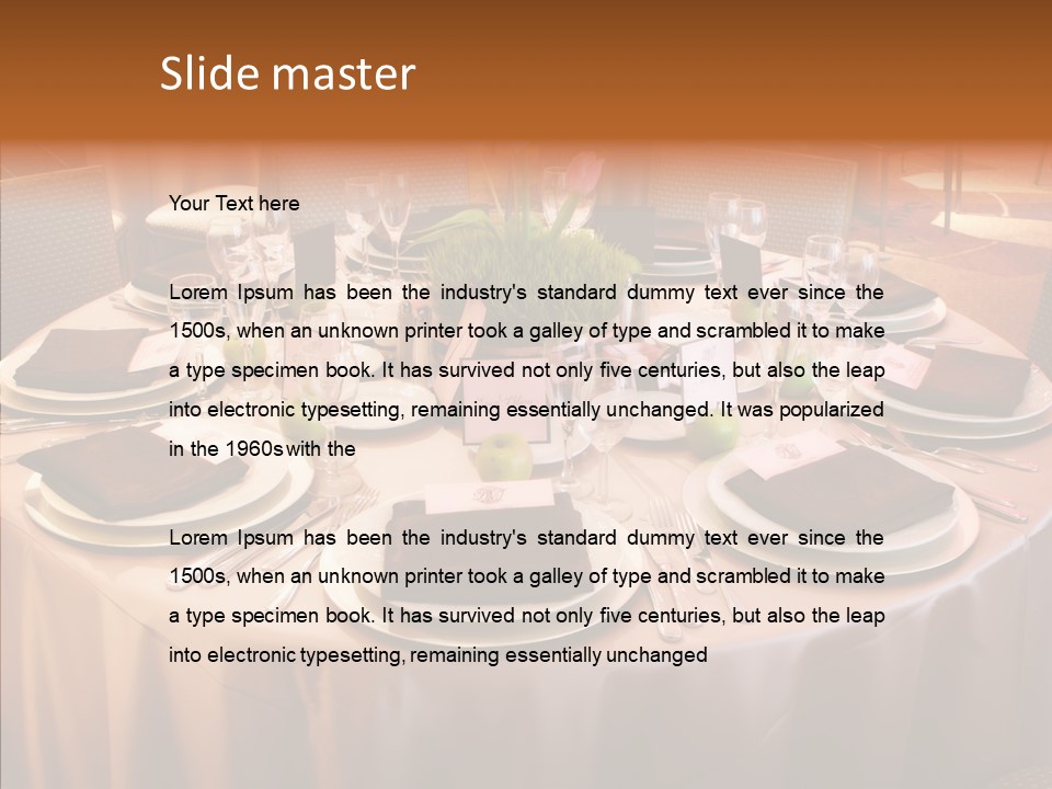 Bouquet Wedding China PowerPoint Template