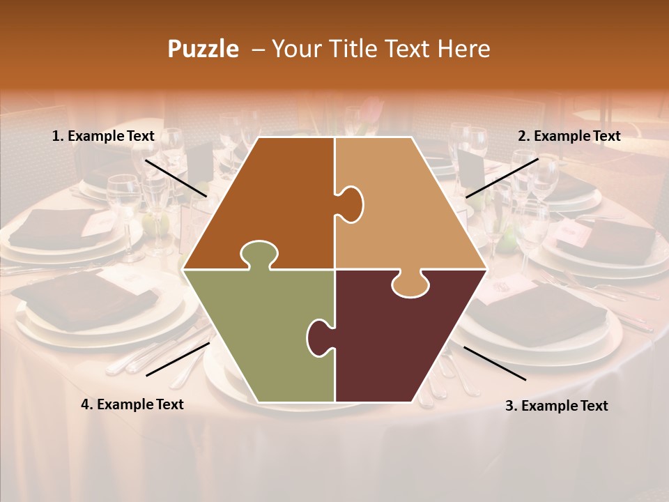 Bouquet Wedding China PowerPoint Template