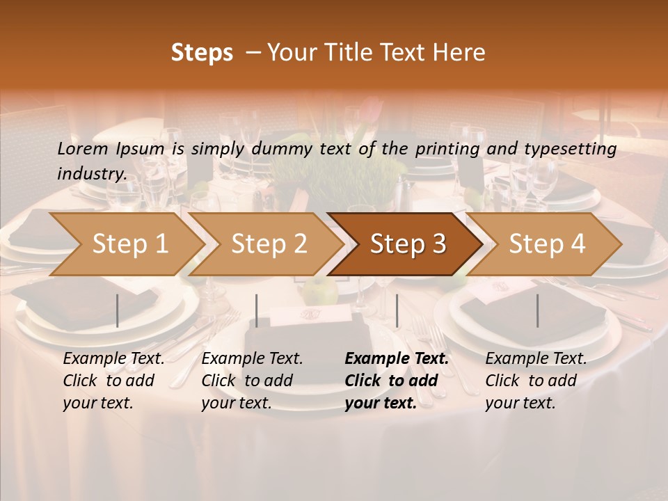 Bouquet Wedding China PowerPoint Template