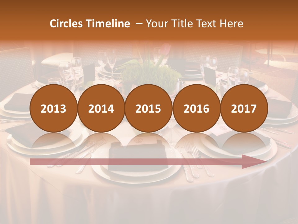 Bouquet Wedding China PowerPoint Template