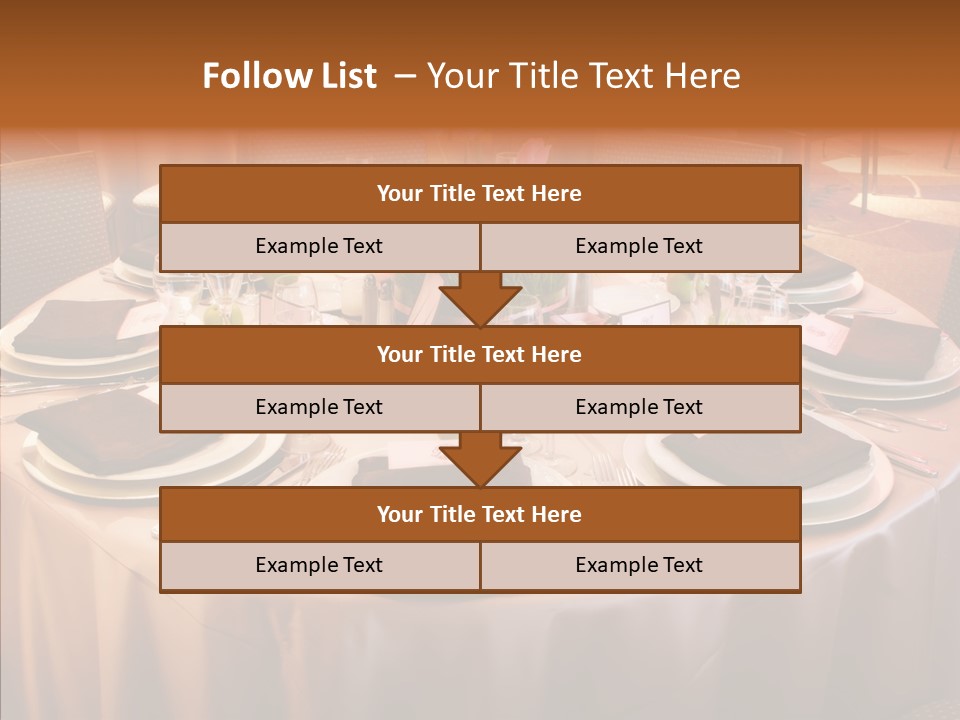 Bouquet Wedding China PowerPoint Template