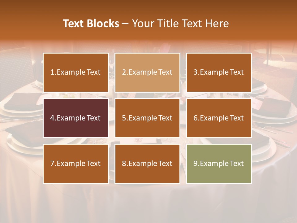 Bouquet Wedding China PowerPoint Template