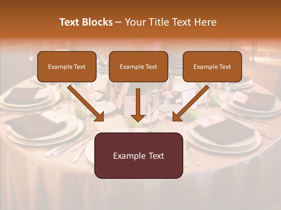Bouquet Wedding China PowerPoint Template