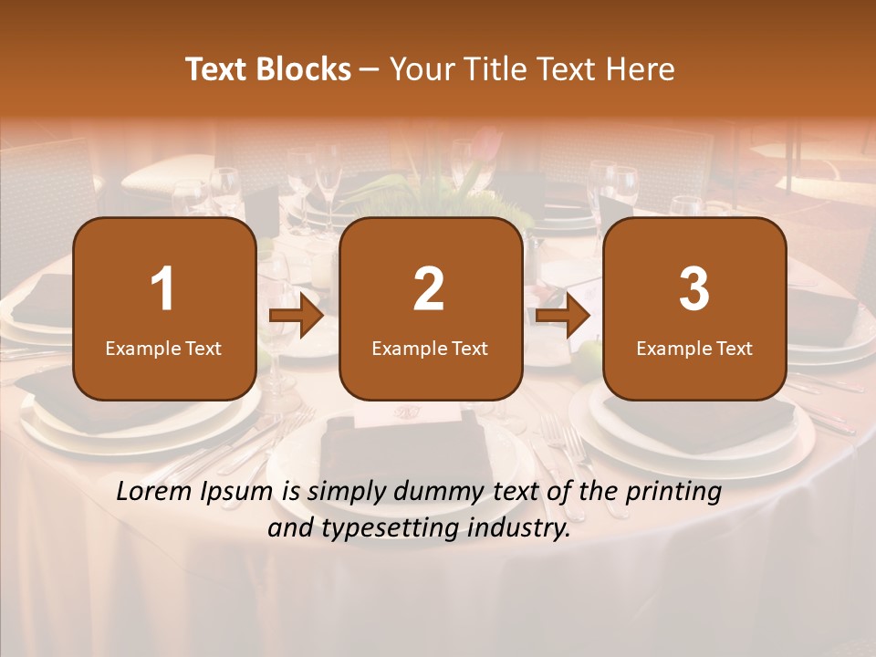 Bouquet Wedding China PowerPoint Template