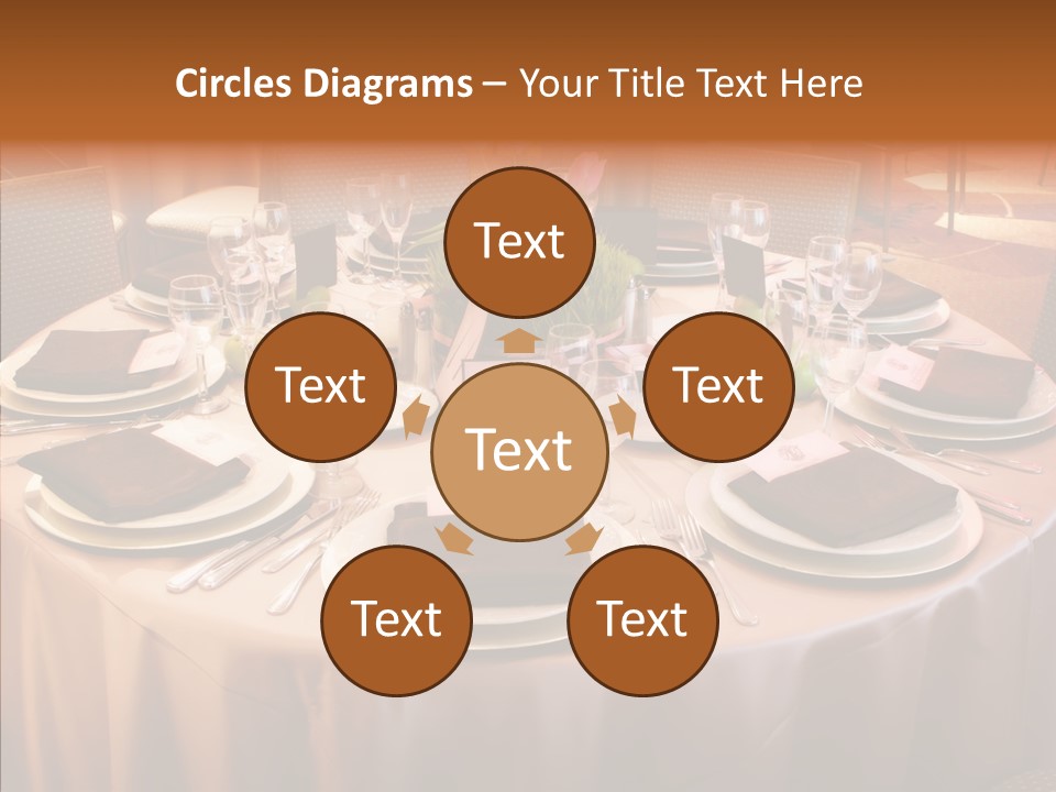 Bouquet Wedding China PowerPoint Template