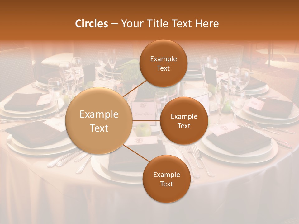 Bouquet Wedding China PowerPoint Template