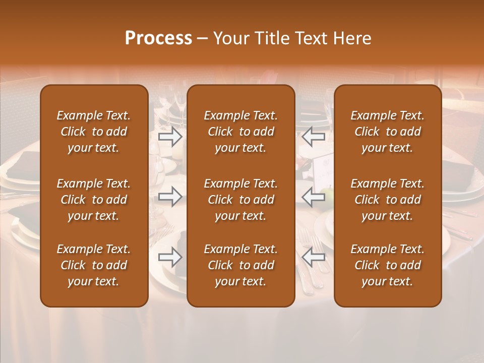 Bouquet Wedding China PowerPoint Template