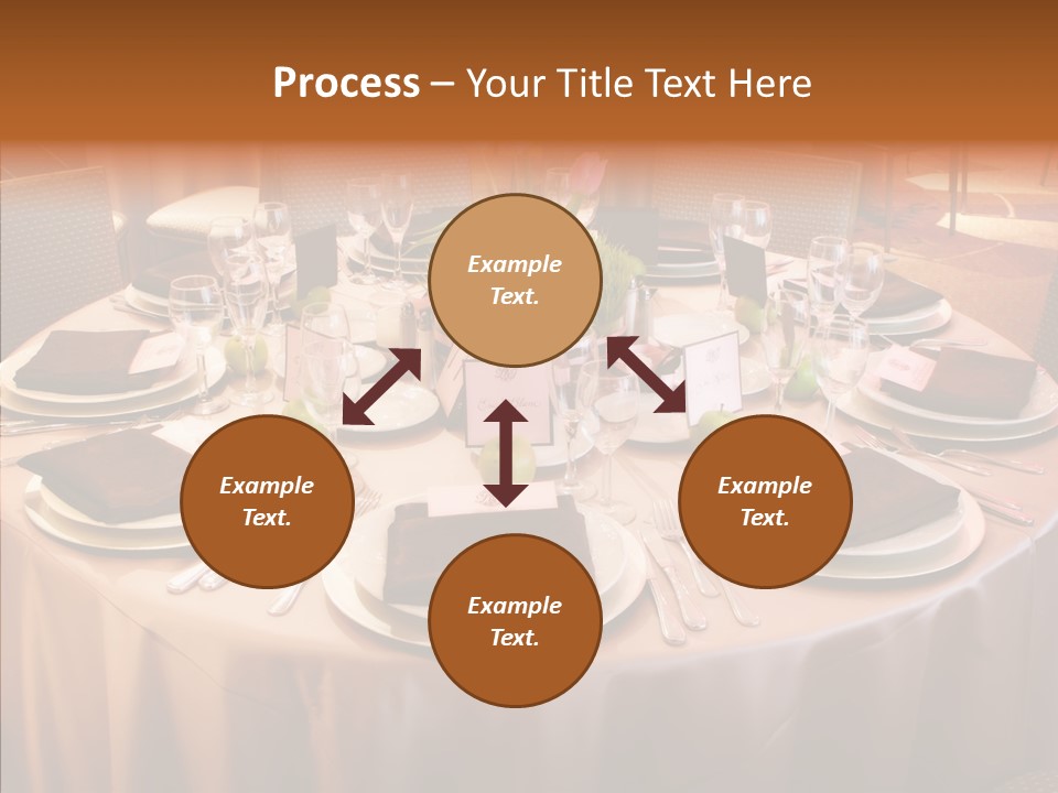 Bouquet Wedding China PowerPoint Template