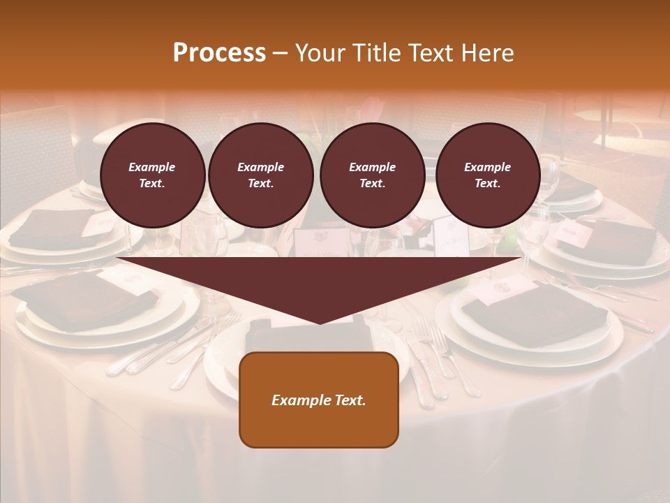 Bouquet Wedding China PowerPoint Template