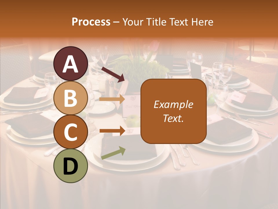 Bouquet Wedding China PowerPoint Template