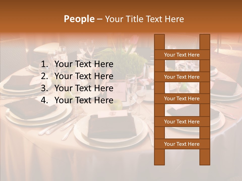 Bouquet Wedding China PowerPoint Template