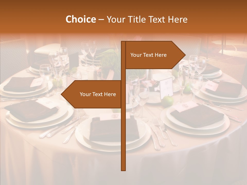 Bouquet Wedding China PowerPoint Template