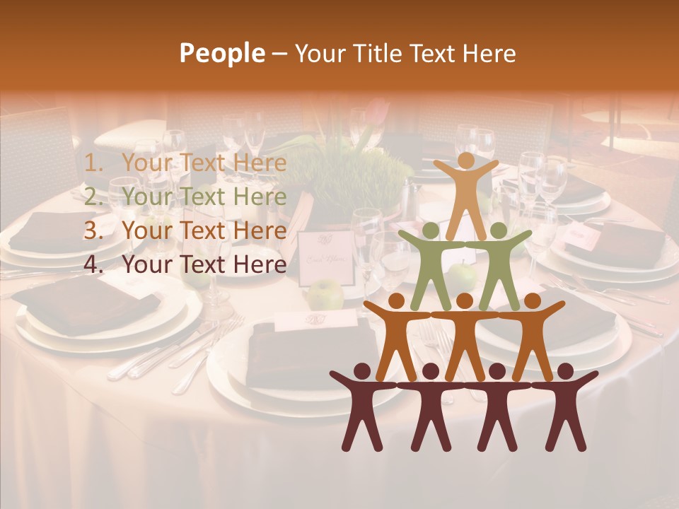 Bouquet Wedding China PowerPoint Template