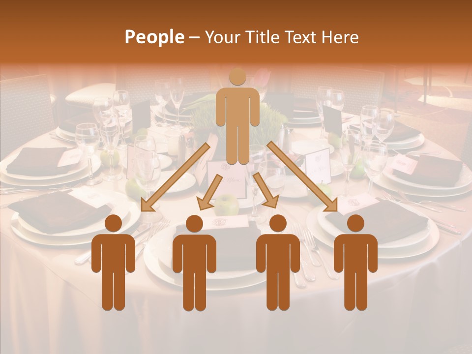 Bouquet Wedding China PowerPoint Template