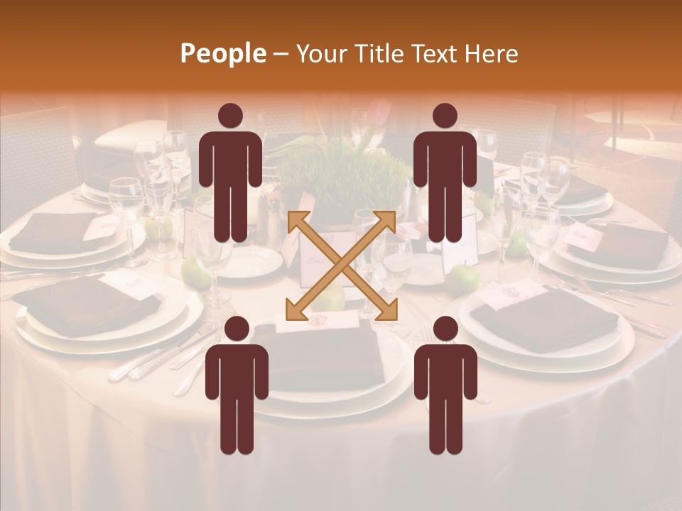 Bouquet Wedding China PowerPoint Template