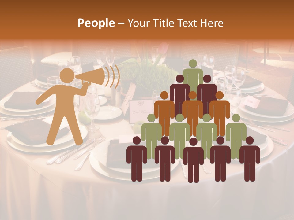 Bouquet Wedding China PowerPoint Template