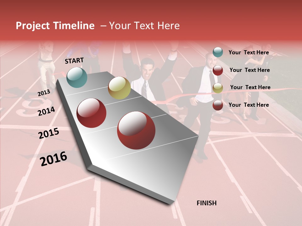 Winner Sprint Champion PowerPoint Template