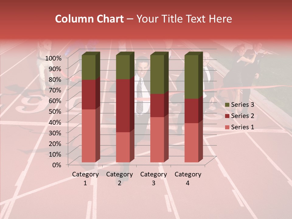 Winner Sprint Champion PowerPoint Template