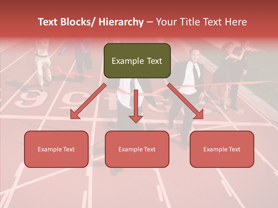 Winner Sprint Champion PowerPoint Template