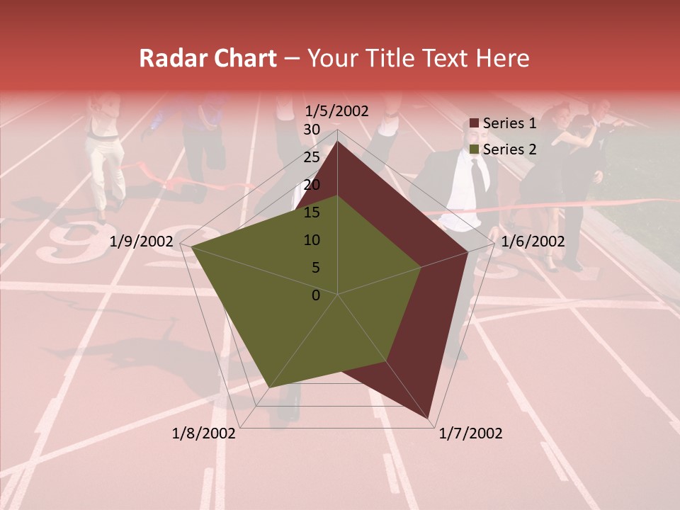 Winner Sprint Champion PowerPoint Template