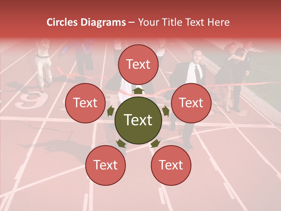 Winner Sprint Champion PowerPoint Template